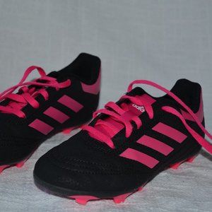 Youth Adidas Soccer Cleat Pink